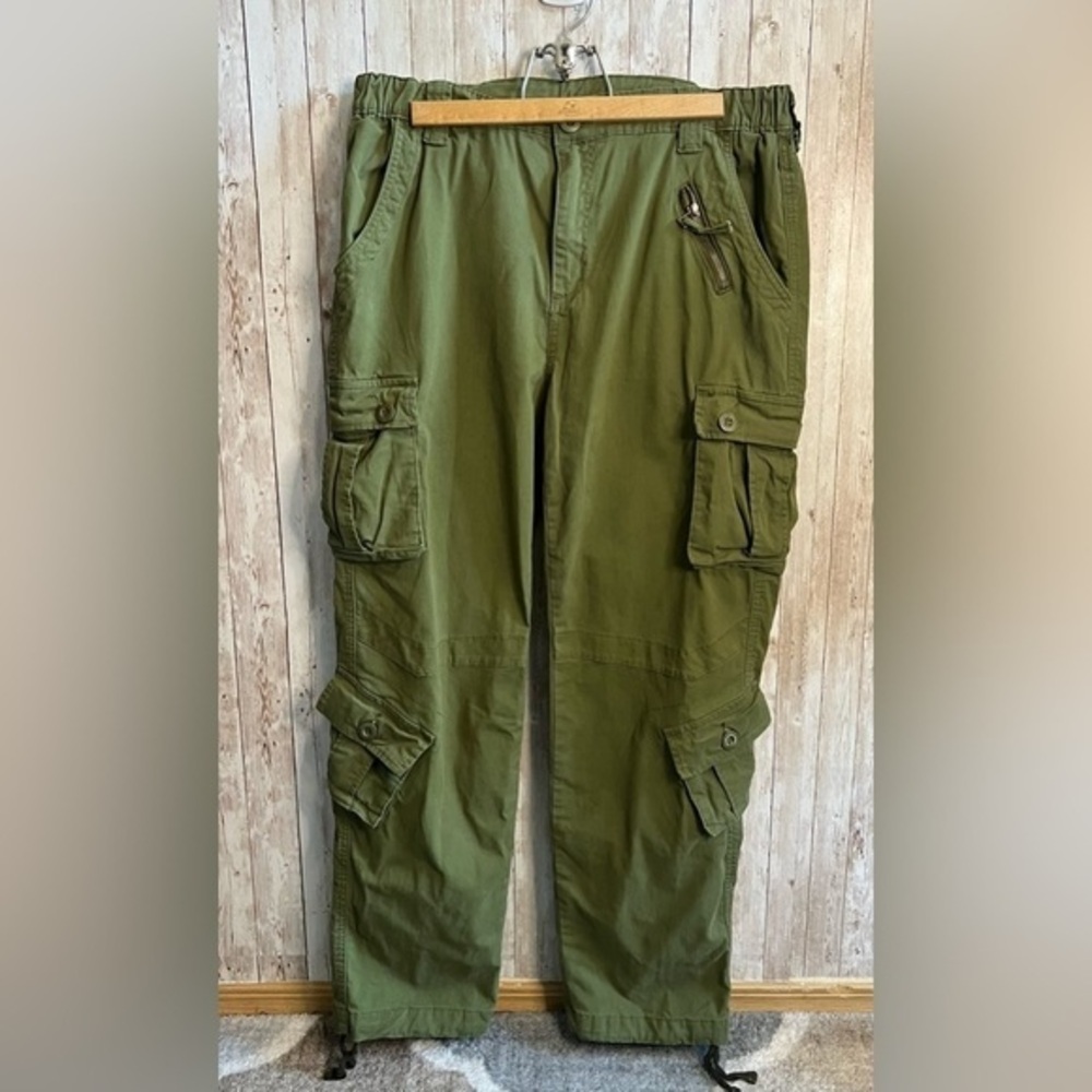 🐺AKARMY Women's Cotton Casual Work Camouflage Cargo Pants